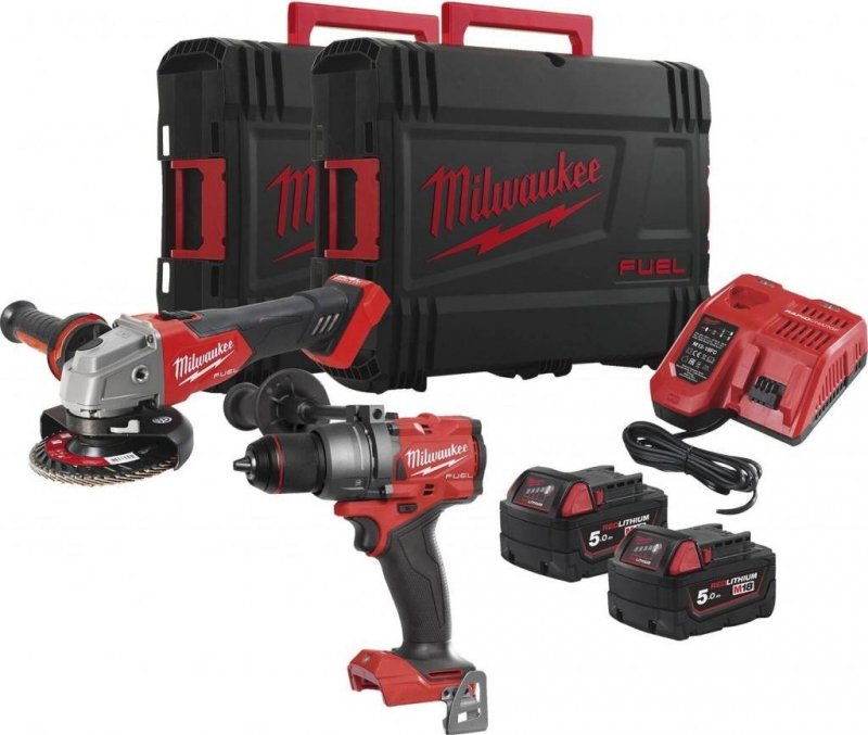 Milwaukee M18FPP2E3-502X set