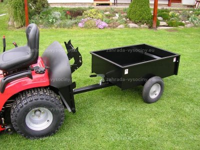 Vares TDK - vozík pro zahradní traktory